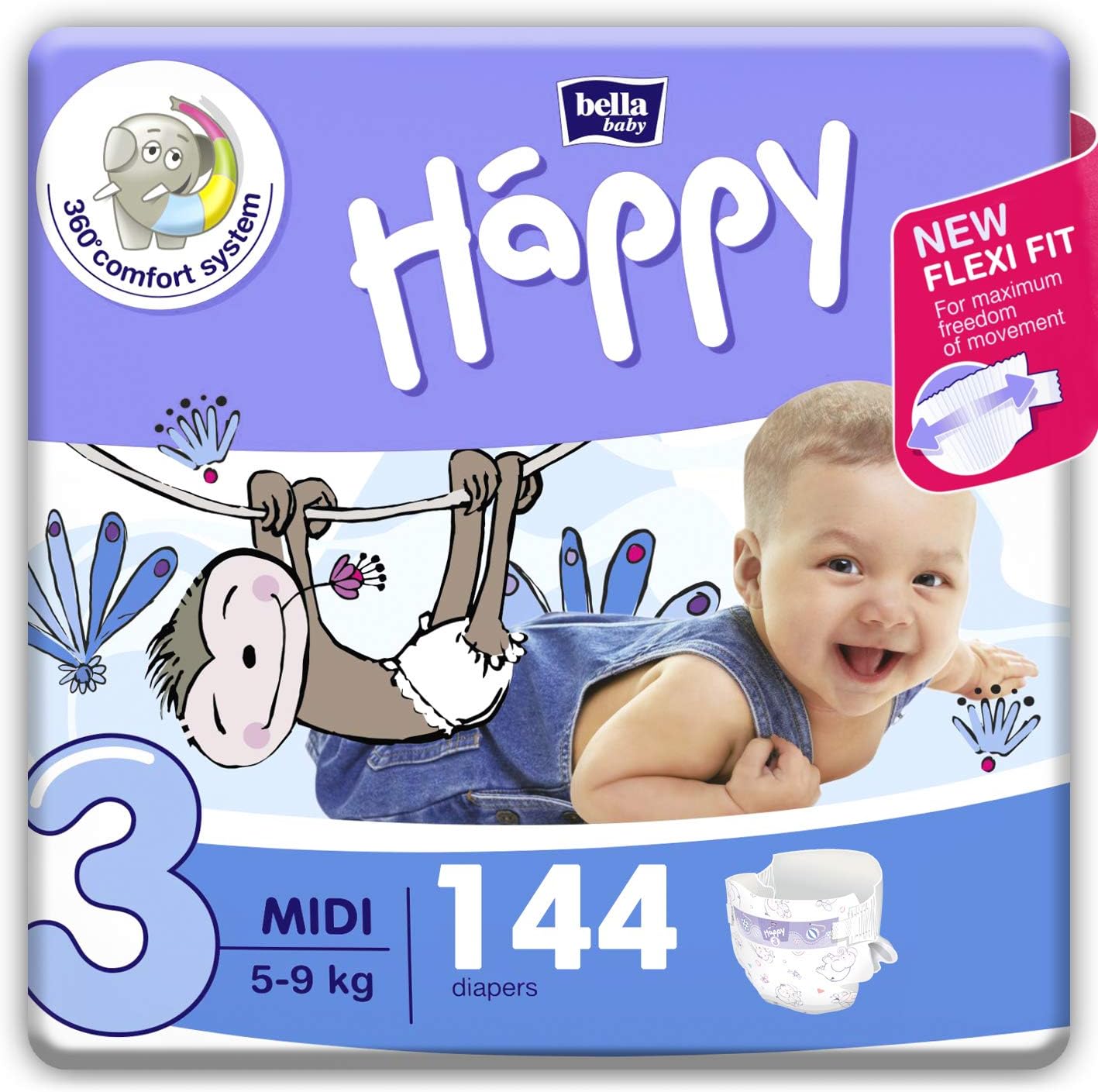 pampers happy nappy newborn