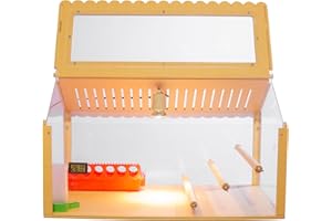 WIONBE Intelligent Brooder Box Suit 30-40 Newborns Chicks Quail Birds Parakeet Small Animals Manual Incubators Breeding Box