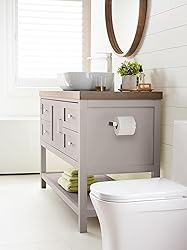Amerock BH3608126 | Chrome Single Post Toilet Paper