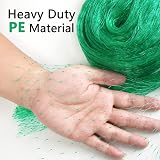 MAIYADUO Garden Netting 4x12M Birds Fruit Veg Pond Mesh Fence Green view 5