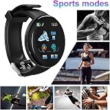 Stylebest D18S Smart Watch Women Men Fitness Tracker Heart Rate Waterproof Touch view 7