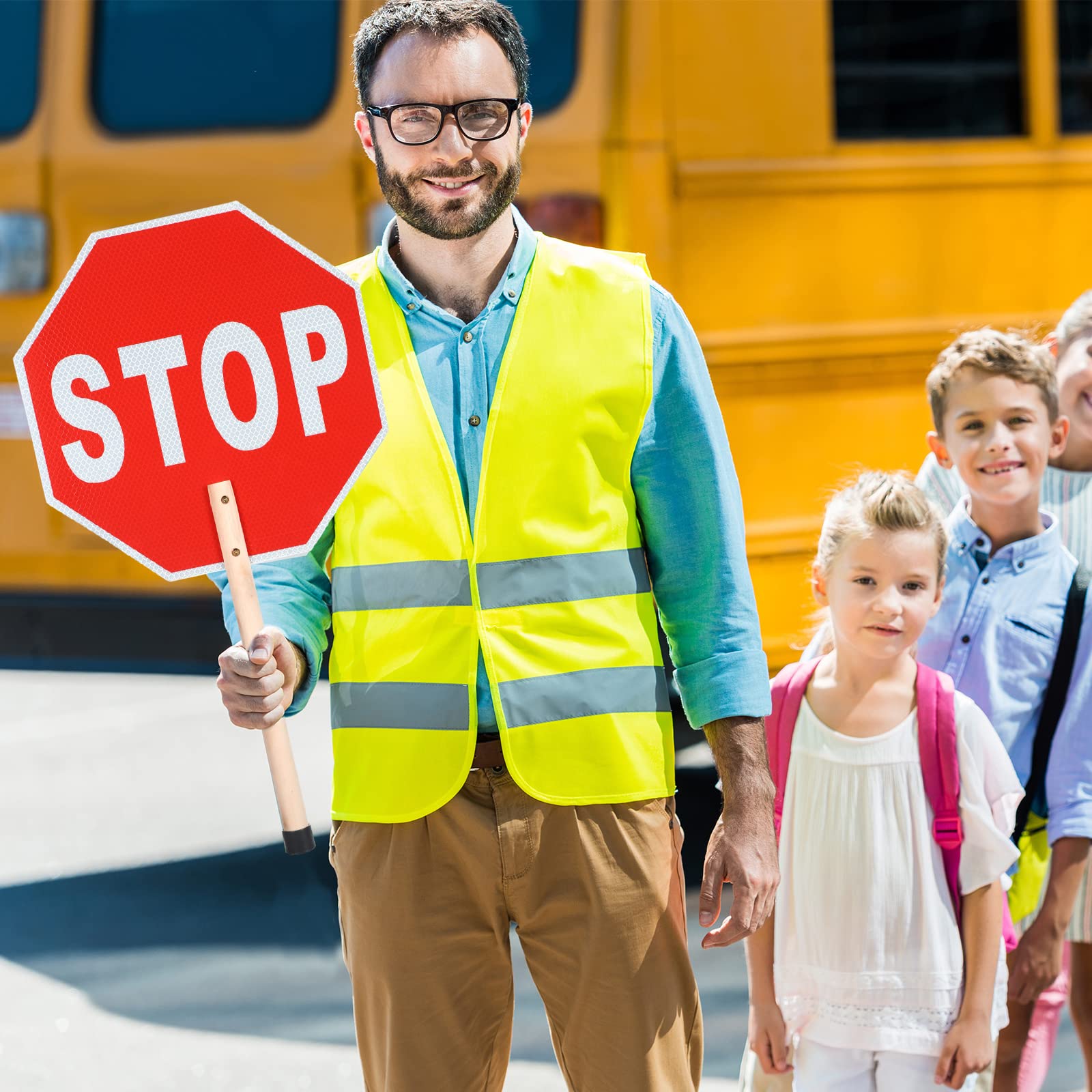 Mua Yahenda Stop Slow Sign Traffic with Safety Vest Set 13