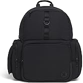HUGGIES Unisex-adult Day Pack Diaper Backpack, Black/Solid, One Size