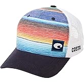 Costa Del Mar mens Costa Baja Stripe Trucker