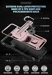 ONOLA for Samsung Galaxy Z Flip 4 Case, Galaxy Z