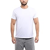 X RAY Mens Crew Neck T Shirts, Soft Cotton Slim Fit Short Sleeve Stretch Crewneck Basic Tees for Men