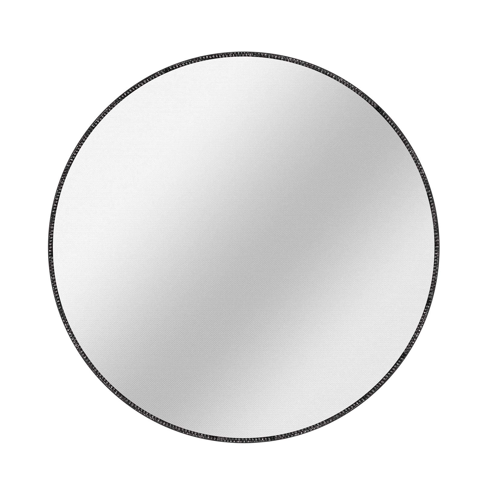 Tamfile Round Fire Pit Mat, 36″ (91.44cm) Fireproof Under Grill Mat Heatproof Double-Sided Silicone BBQ Mat Foldable Portable for Outdoor Protect Deck, Patio, Lawn, Backyard, Garden, Grass and Camping