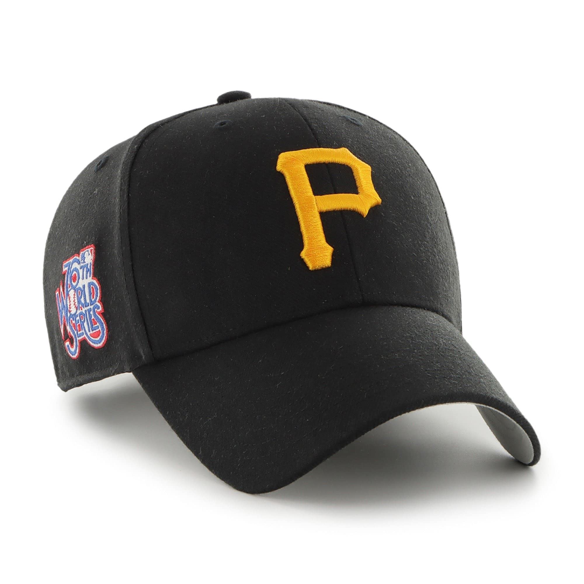 47 Pittsburgh Pirates Black MLB Sure Shot Most Value P. Snapback Cap - One-Size