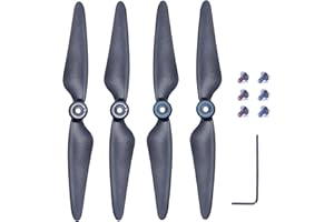 Bwine Drone Blades for Bwine F7, 4 Pcs Original Propeller, RC Drone Quadcopter - Black