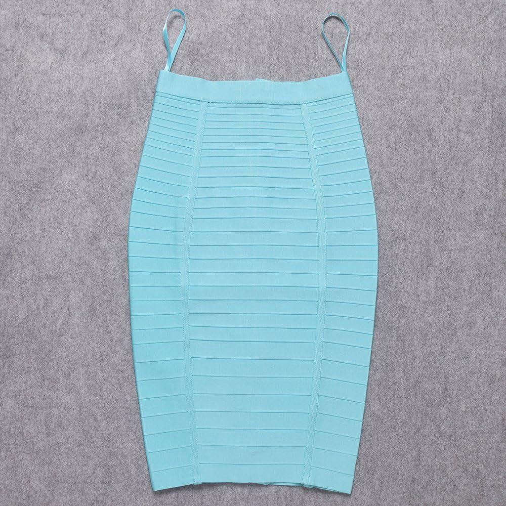 HLBandage Women's High Waist Elastic Rayon Bandage Pencil Skirt at  Women’s Clothing store