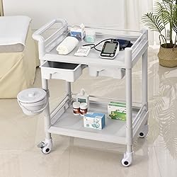 Rolling Utility Cart,Qiwey Medical Utility Cart