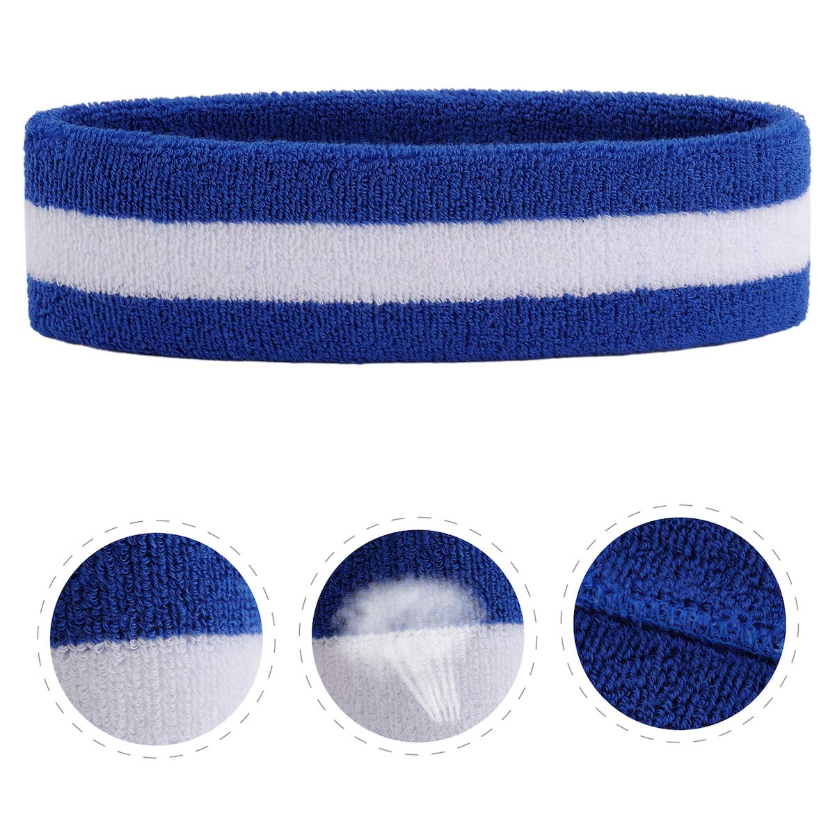 Accessories Hoter Sweatband Set Sports Headband Wristband Set