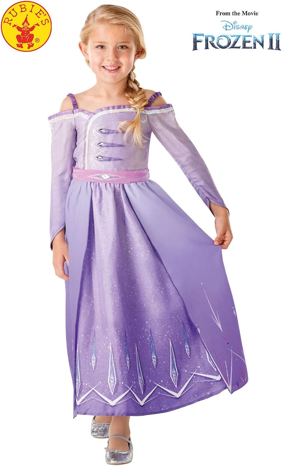 Rubie S Official Disney Frozen 2 Elsa Deluxe Prologue Dress