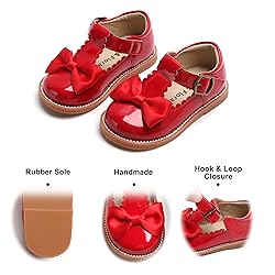Toddler Little Girl Red Mary Jane Dress Shoes