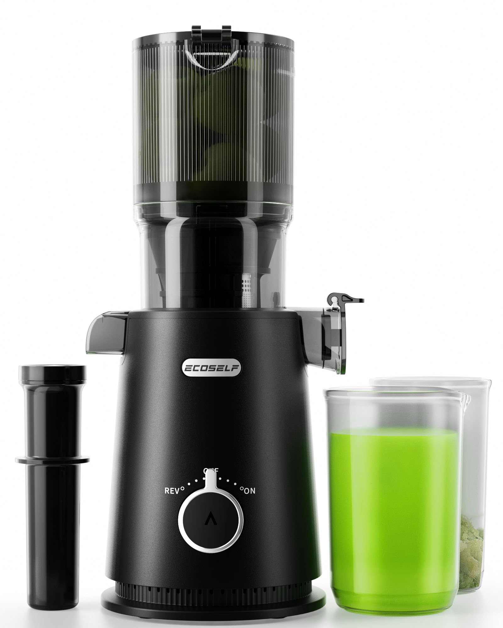 Photo 1 of ***MISSING PARTS***
ECOSELF Juicer Machines with Wide Mouth & Large Feed Chute, Slow Masticating Self Feeding High Juice Yield