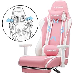 GTRACING Gaming Chair with Footrest, Ergonomic