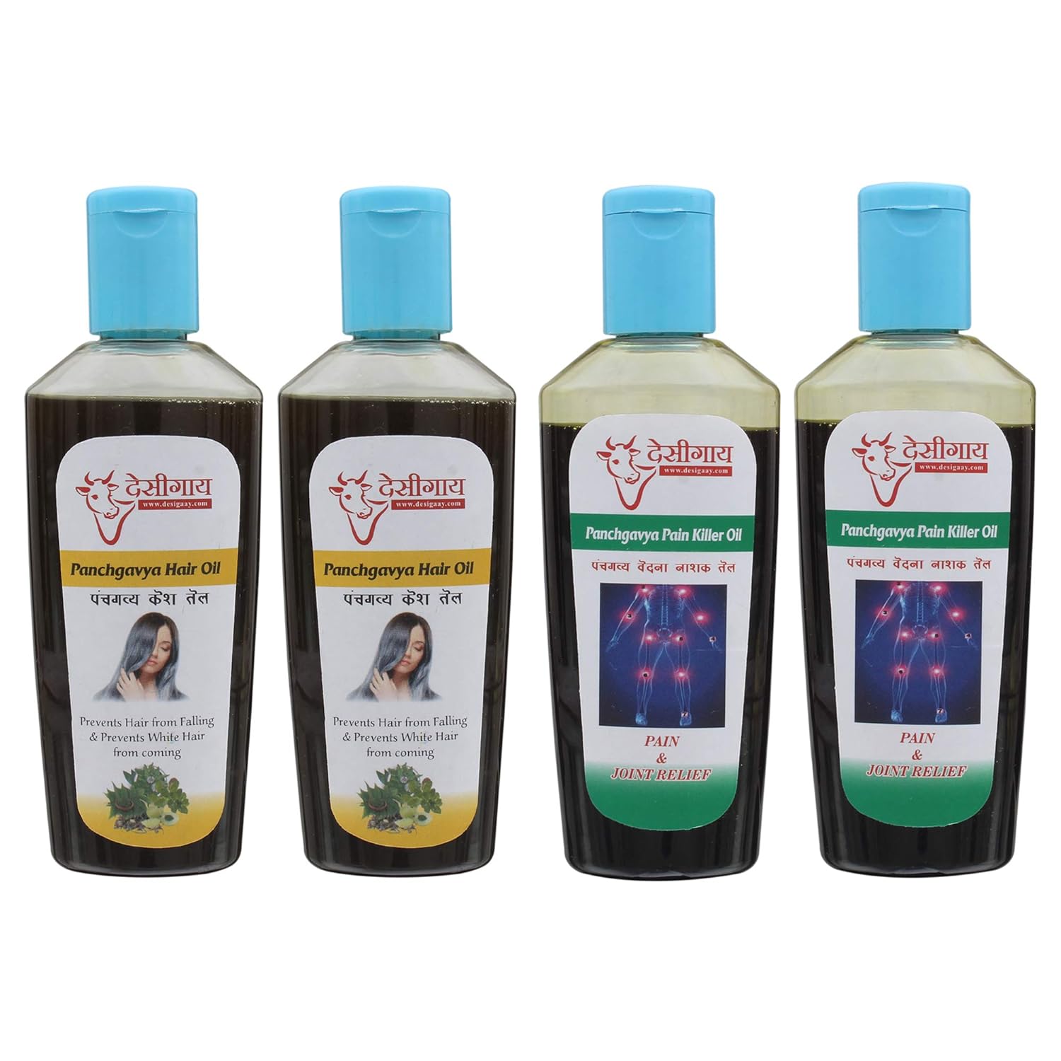 Buy Desi Gaay Hair Oil For Damaged Hairs And Ayurvedic Pain Relief