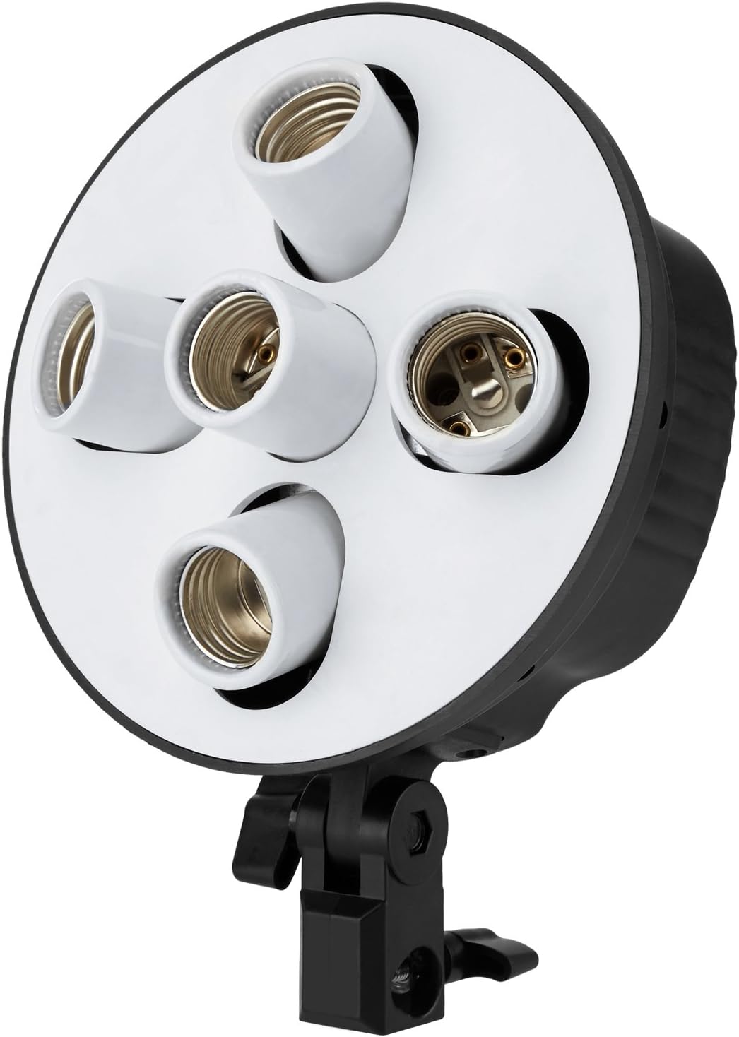 ESDDI Five Head Holder Bulb Photo Light Adapter Photography Studio Photo Video Continuous Lighting 5 Socket Light Bulb