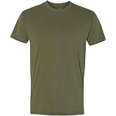 EXIT 26 Men's Premium Ultra Soft Sueded Jersey Crewneck Plain & Heather T-Shirts (Regular - 3XL Sizing)