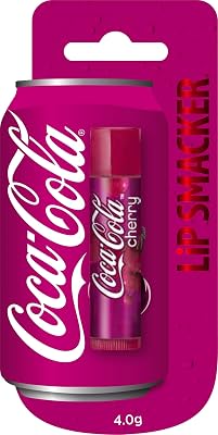 Coca Cola Collection, Bálsamo Labial con Sabor a Coca-Cola de Cereza Inspirado en Coca-Cola, Hidrata, Refresca, Pack de Blíster Individual