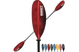 Best Marine and Outdoors Kayak Paddle, Carbon Fiber Shaft & Fiberglass Reinforced Polypropylene Blades, 220cm, 234cm, 250cm, Lightweight Kayak Paddles for Adults, Kayak Oar & Accessories