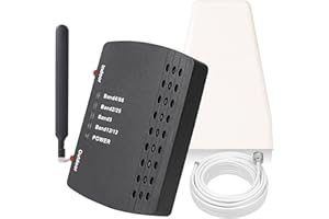 BTCELLUP Cell Phone Booster for Home,Up to 2500 sq ft,Cell Phone Signal Booster for Band 66/25/2/4/5/12/13/17,Boost 5G 4G Data for All U.S. Carriers FCC Approved Cell Booster