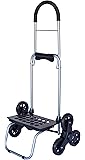 dbest products Stair Climber Mighty Max Personal Dolly, Black Handtruck Hardware Garden Utility Cart
