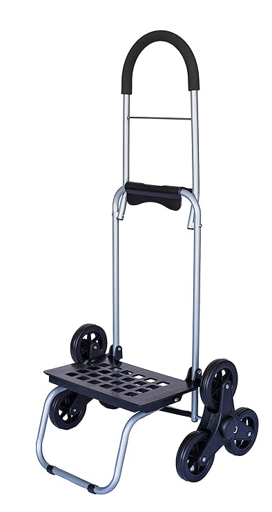Treppensteiger Mighty Max Persönlichen Dolly, schwarz HANDTRUCK Hardware Garten Utilty Warenkorb