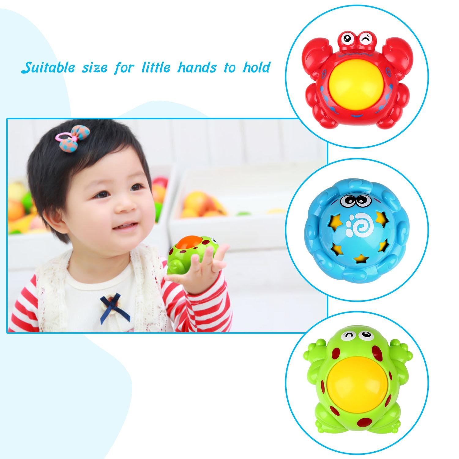 Peradix Juguetes de baño Animales Flotadores 3PCS