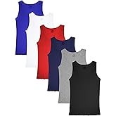 Sexy Basics Tank Tops for Women, Cotton Flex Tank Tops- Multi Packs