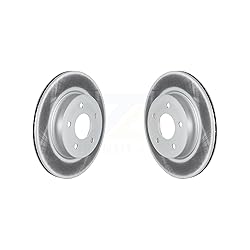Genius Rear Coated Disc Brake Rotors Pair