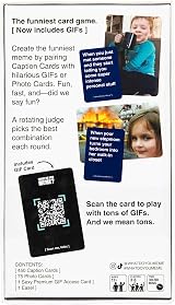 WHAT DO YOU MEME? Core Game UK Edition with GIFs 450+ Cards view 6