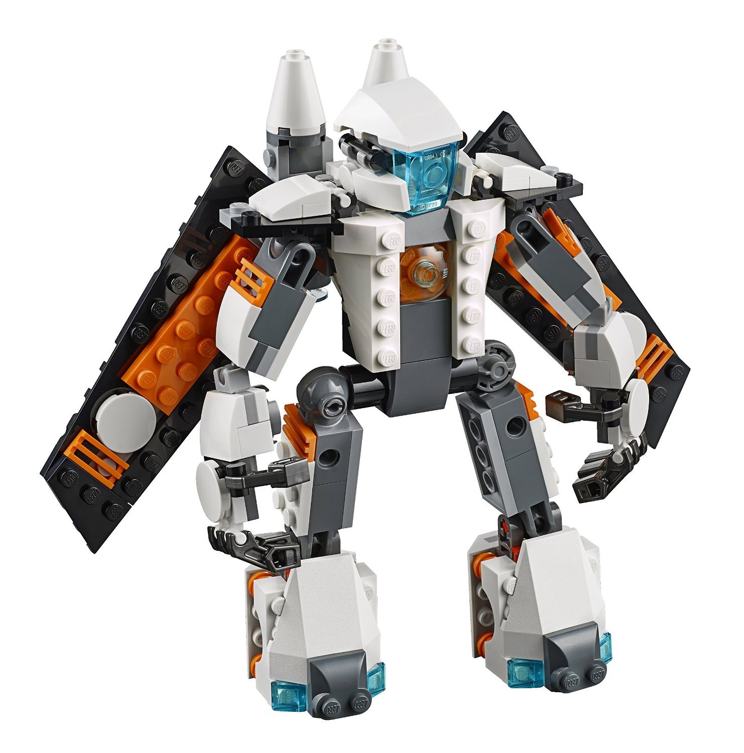 LEGO Creator Future Flyers 3-in-1 Model: Rebuilds Into A Futuristic Jet With Forward Sweeping Wings 