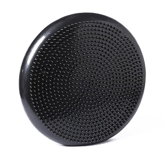 LJXiioo Extra Dickes Wackelkissen Balance Board mit Pumpe, Anti-Burst/Anti-Rutsch, 33cm,I