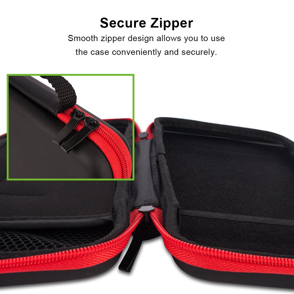 Nintendo Switch Carrying Case,Hard Shell Travel Carrying Protective Storage Bag for Nintendo Switch Console and Accessories