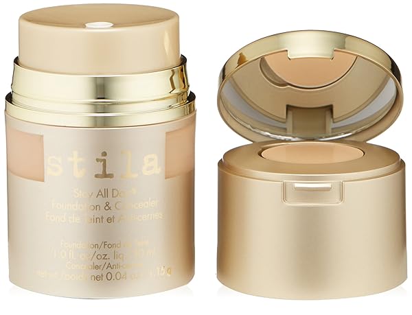 STILA STAY ALL DAY FOUNDATION AND CONCEALER, 08 HONEY