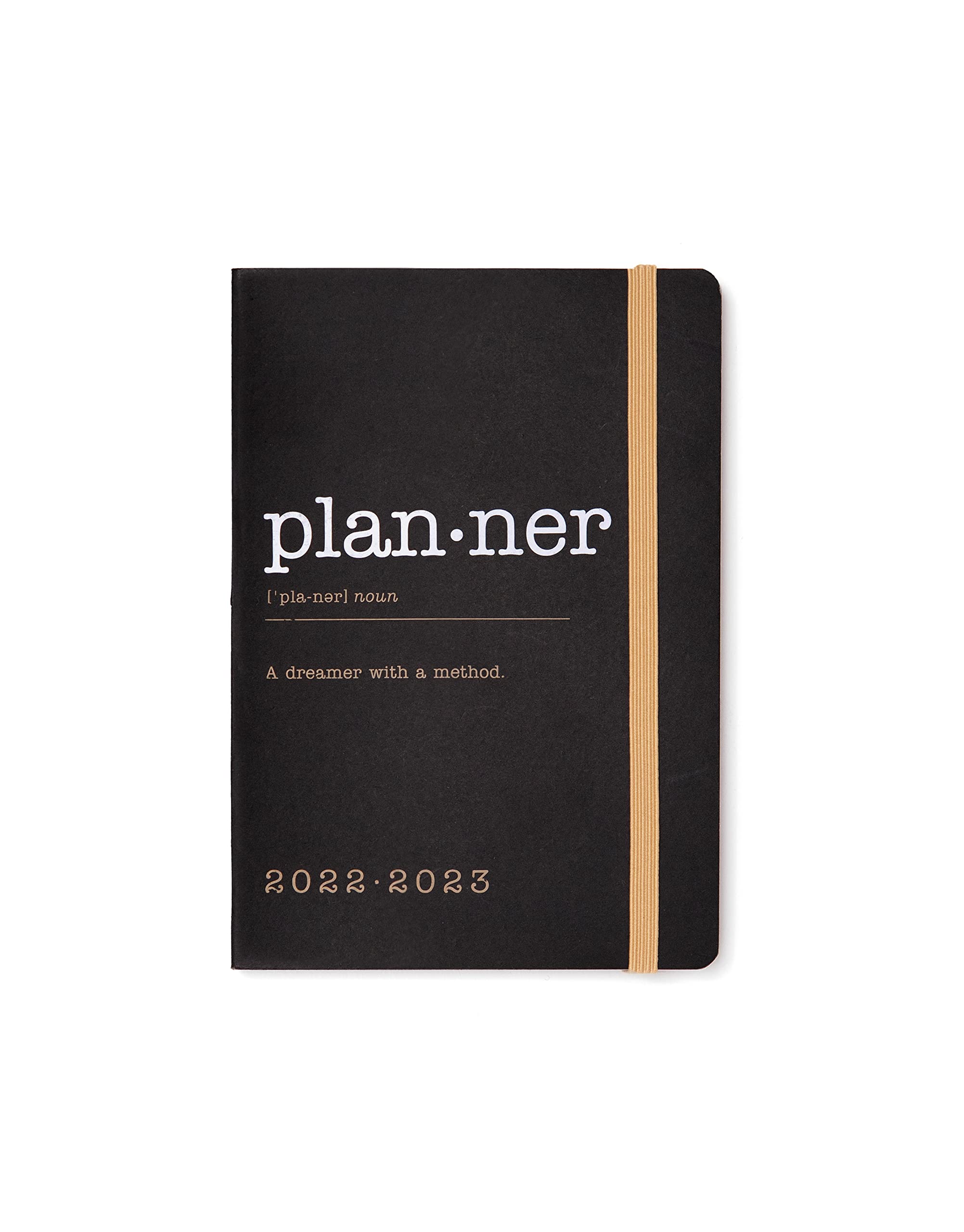 Letts Eco Writers Words A6 Academic 22.23 Week to View Diary - Black Kraft
