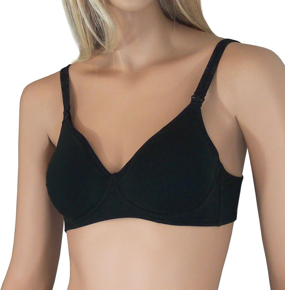 Seamless Cup Soft Cotton Maternity Bra at Amazon Women’s Clothing store