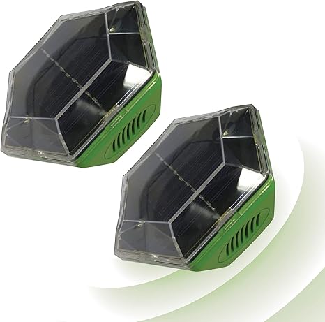 Isotronic Ultrasonic Bird Repeller Device Solar Powered Portable Bird Deterrent Pigeon Scarer Set Of 2 Amazon Co Uk Garden Outdoors