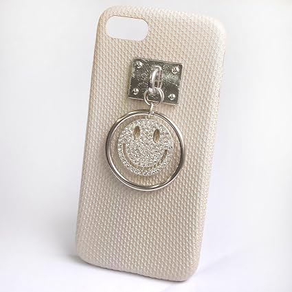 Amazon Iphoneケース ニコちゃん バンカーリング付き スマイル