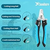 Candure Dog Nail Clippers 6 Professional Pet Nail Cutter with Safety Guard view 6