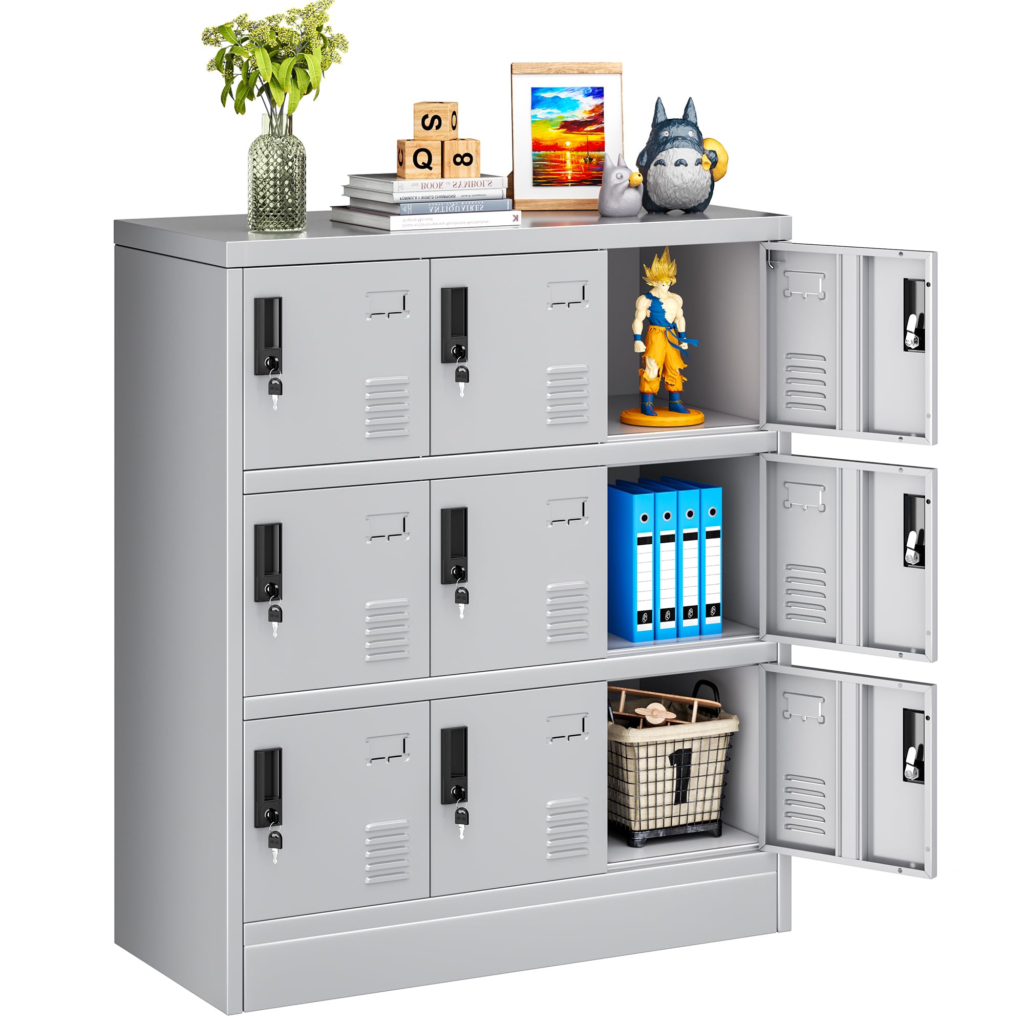 Oakcloud r StorOakcloud r StoragDoors, Small Lockers Shelf for