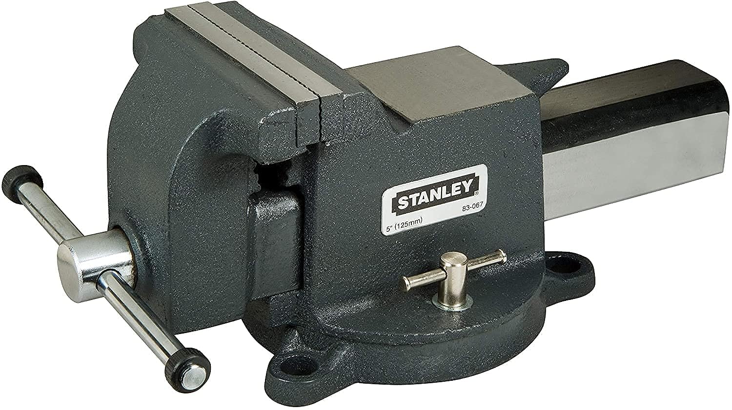 Stanley 183067 MaxSteel Heavy-Duty Bench Vice 125mm 5-inch, STA183067