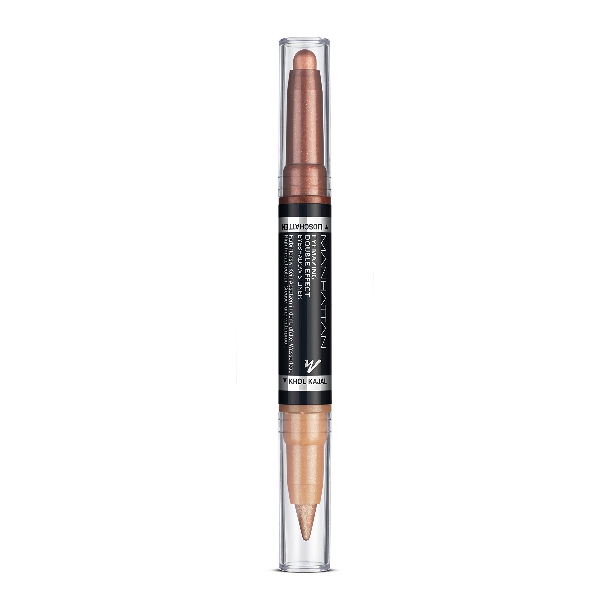 Manhattan Eyemazing Double Effect Eyeshadow & Liner No. 003 Bohemian Bronze 1.6g