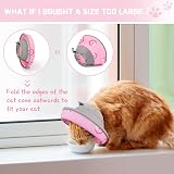 Supet Cat Cone Collar Soft to Stop Licking Adjustable Pink Small (S) view 4