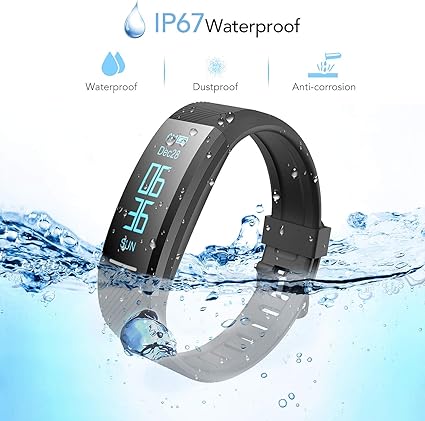 Pulsera de Actividad Inteligente Impermeable IP67, AGPTEK Reloj ...