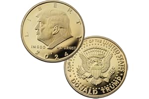 ARNUDOM 2024 Trump Commemorative Coin 47th President Metal Gold Color Coin Gift 40mm