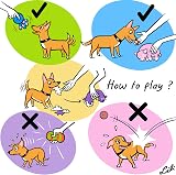 CHIWAVA 4Pcs 2.4 Squeak Latex Puppy Toy Assorted Color Small Dog view 5