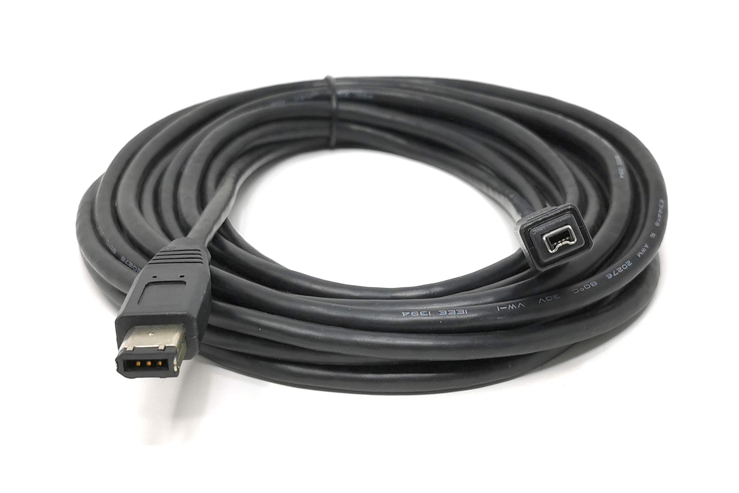 Maincore 5m Firewire 4 Pin to 6 Pin Cable DV-OUT Camcorder i-Link 400 IEEE 1394 Lead Cord (5m)