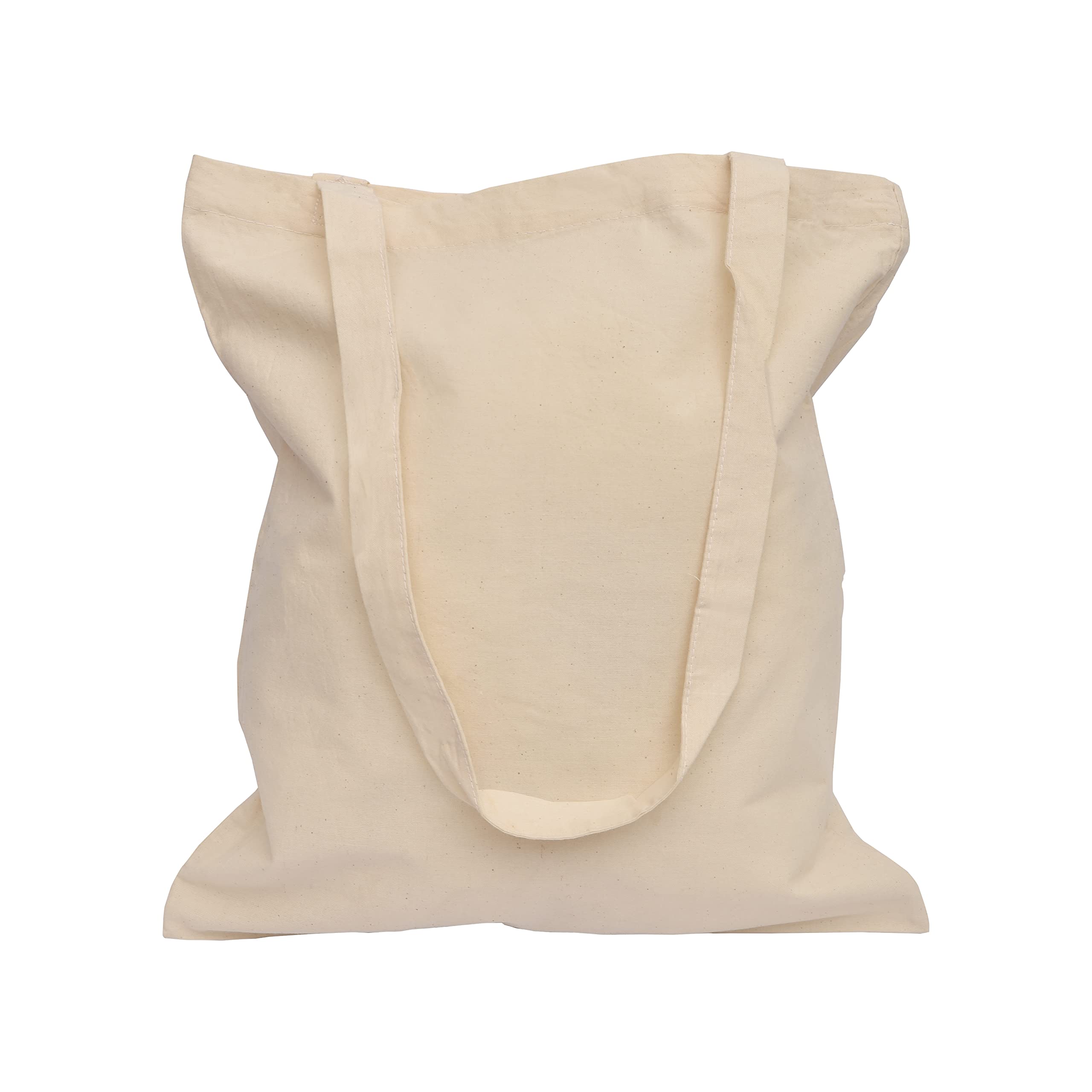 Canvas Tote Bag -Natural Cotton reusable shopping grocery bags